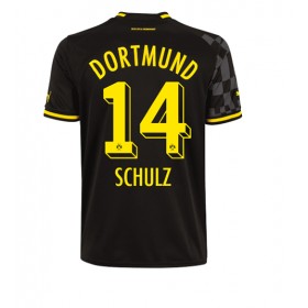Herren Fußballbekleidung Borussia Dortmund Nico Schulz #14 Auswärtstrikot 2022-23 Kurzarm
